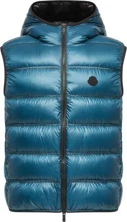 Moncler Moncler Panestrel Down Vest, Men, Blue, Size: 2