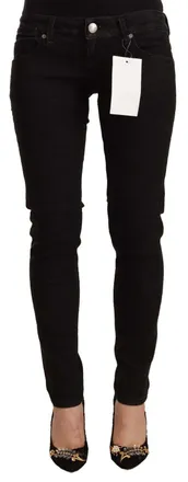 Acht Cotton Low Waist Skinny blue Womens Jeans