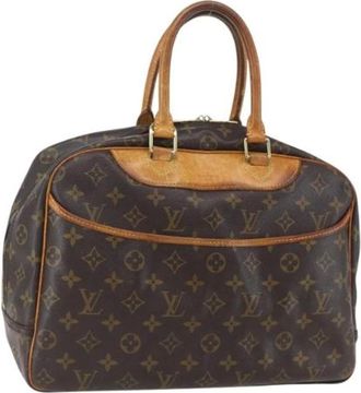 Louis Vuitton Pre-owned Handbags, female, Brown, Size: ONE SIZE Pre-owned Canvas Handbag