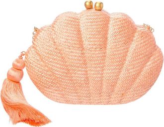 Raf&eacute; New York Katie Straw Clutch