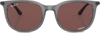 Ray-Ban wayfarer-frame sunglasses - unisex - Metal/Acetate - 54 - Grey