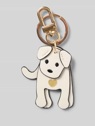 Seidenfelt Manufaktur Motiv-Schl&uuml;sselanh&auml;nger mit Karabiner in Offwhite, Gr&ouml;&szlig;e 1