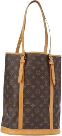 Louis Vuitton Pre-owned Bucket Bags, female, Brown, Size: ONE SIZE Pre-owned Vintage Bucket Bag