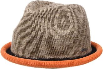 Chillouts Mens Boston Hat, 82 Brown/Orange, L/XL