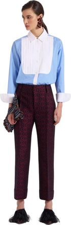 La DoubleJ Hendrix Broek - Dames - Wijde Broeken - Blauw - M - Broeken