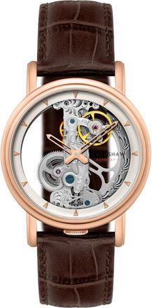 Earnshaw Fowler Bridge Silver-tone Dial Mens Watch ES-8225-03