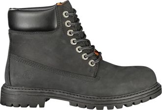 Lumberjack River 2 Veterlaarzen - Dames - Veterlaarzen - Zwart - 37 EU - Leer - Schoenen