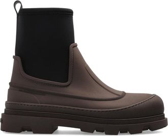 Moncler Schoenen, Heren, Bruin, 40 1/2 EU, Leer, Vera Pulse Chelsea Boots