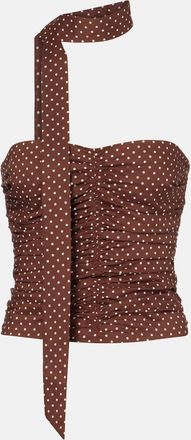 Poss&eacute; Top Edie a pois