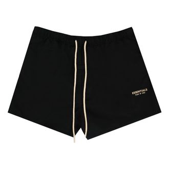 Fear of God FW23 Running Shorts Jet Black 160BT232020F