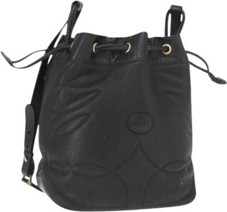 Gucci Pre-owned Bucket Bag - Dames - Vintage Tas - Zwart - ONE Size - Leer - Vintage