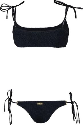 Off-white Womens Off White Beachwear Bikini in Black - Size 6 UK
