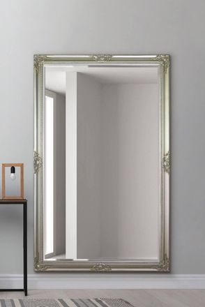 MirrorOutlet Kingsbury Silver Classic Large Wall Mirror 168 x 107 CM | Size: 1 Pack