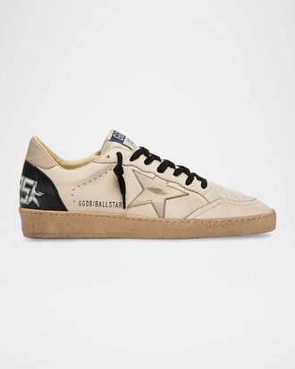 Golden Goose Men & apos;s Ball Star Leather Low-Top Sneakers