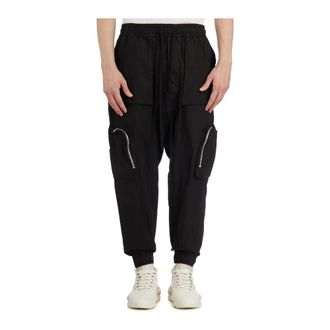 Thom Krom Broeken, Heren, Zwart, M, Katoen, Cotton Jogger Pants