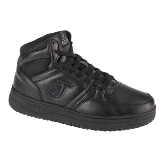Joma Heren C.Platea Synthetisch Leer Mid Cut Trainers (Zwart)