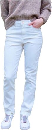 Islow Malo Slim Hoge Taille Katoenen Broek - Dames - Slim Fit Broeken - Beige - W25 - Katoen - Broeken
