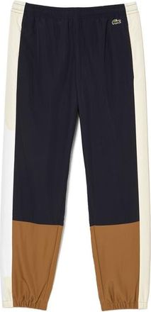 Lacoste Regular Fit Colorblock Athletic Pants in Rhi Abimes/Cookie-Laponie at Nordstrom, Size 9