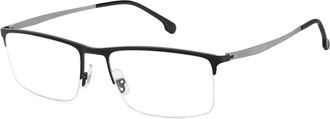 Carrera Mat Zwart Brilmontuur - unisex - Brillen - Zwart - 55 MM - Accessoires