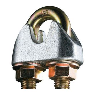 OEM Abrazadera Para Cable De Seguridad Din 1142-en 13411-5 Rosca M8 Tama&ntilde;o Nominal 8.0 Mm Galv. (por 50)