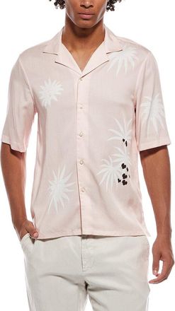 Officine G&eacute;n&eacute;rale Officine Generale Eren Palm Tree Print Shirt