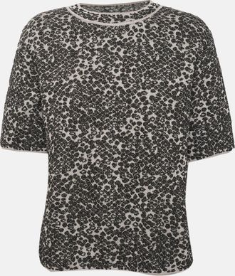 M Missoni Black/metallic Jacquard Top