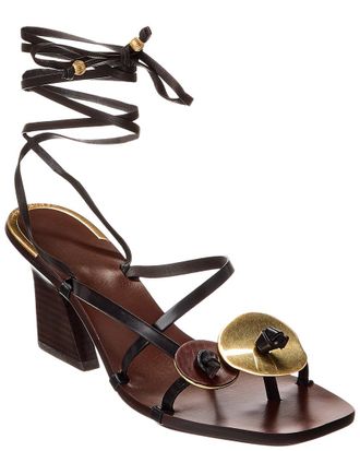 Tory Burch Cambridge Domestic Leather Sandal