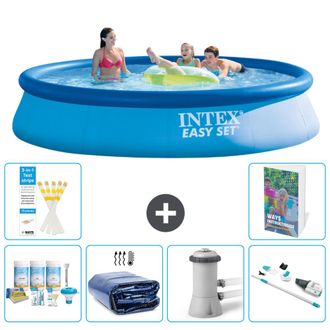Intex Piscina Easy Set Redonda - 396x84 Cm - 7-piezas S165