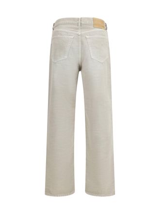 Haikure Mens Logan Bull Jeans Sand Cotton