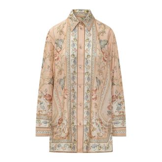 Zimmermann Dames, Blouses & Shirts, Veelkleurig, Maat: S Zijde