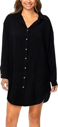 Raisins Playa Button Up Cover-Up