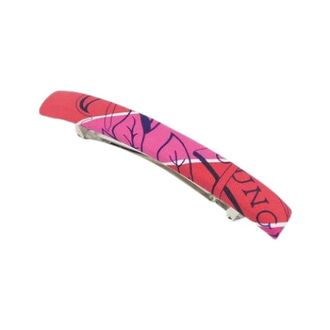 Herm&egrave;s Pre-owned Barrette - Dames - Pre-owned - Roze - Maat: ONE Size Zijde