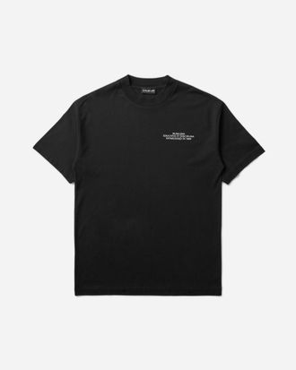 Slam Jam Alma T-Shirt Black