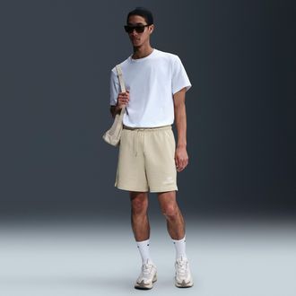 Nike Mens Club French Terry Flow Shorts in Brown | HJ2677-229