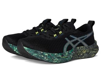 Asics Noosa Tri 16 Mens Running Shoes Black/Jasper Green : 10.5 D - Medium, Textile