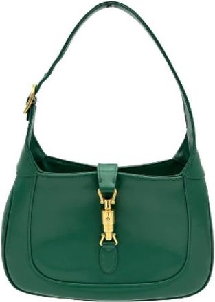 Gucci Pre-owned Vintage Schoudertas - Dames - Vintage Schoudertas - Groen - ONE Size - Vintage