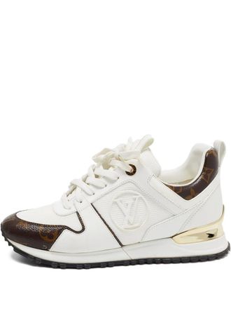 Louis Vuitton leather sneakers - White