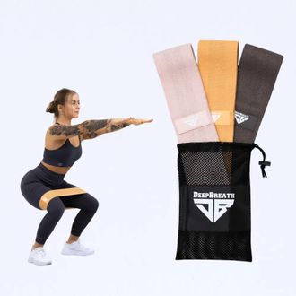 OEM Bandas De Resistencia Para Ejercicios De Fitness - Banda Para Cadera Color Caramelo Y Caf&eacute;