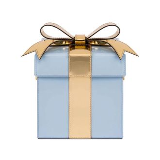 Moschino Cross Body Bags, female, Blue, Size: ONE SIZE Gift Box Bag