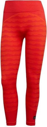 adidas (WMNS) adidas x Marimekko AEROKNIT 7/8 Leggings Asia Sizing Red HH7308