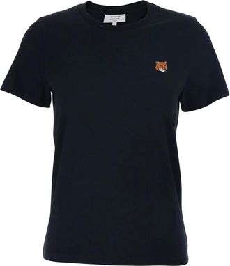 Maison Kitsun&eacute; Mujer, Camisetas, Negro, Talla: XS