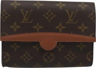 Louis Vuitton Pochette Arche Waist Monogram Canvas Brown Canvas Handbag (Pre-Owned)