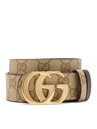 Gucci REVERSIBLE CUT GG MARMONT BELT - Gucci - Man
