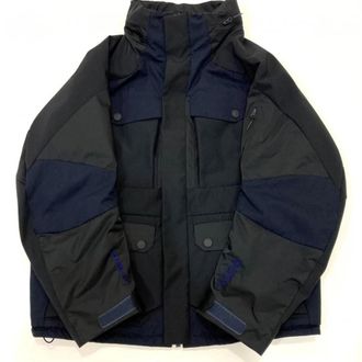 White Mountaineering Jassen - Heren - Zomerjassen - Blauw - M - Katoen - Jassen