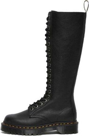 Dr. Martens (WMNS) Dr. Martens 1B60 Bex Pisa Leather Knee High Boots Black Pisa 27016001