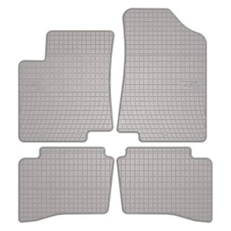 OEM Alfombrillas De Goma Para Coche: Kia Rio Iii Ub Hatchback (2011-2017) - Color Gris, Ajustadas