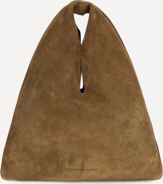 Maneb&igrave; Louis Handbag in suede Female UNI