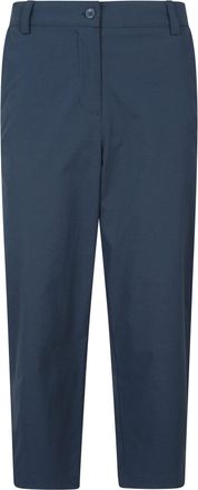 Mountain Warehouse Dames Delta Stretch Capri Broek (Marineblauw)