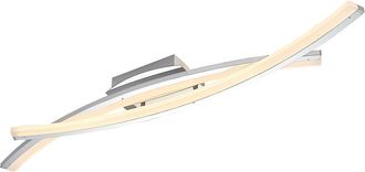 Lindby L&aacute;mpara De Techo Led elarit En Plateado Metal - Lindby