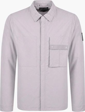 Marshall Artist Mens Marshall Artist Woodvale Overshirt Light Rose - Purple - Size: 38/Regular